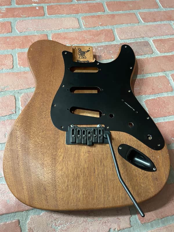 Warmoth Hybrid Tele Body Mahogany image 1