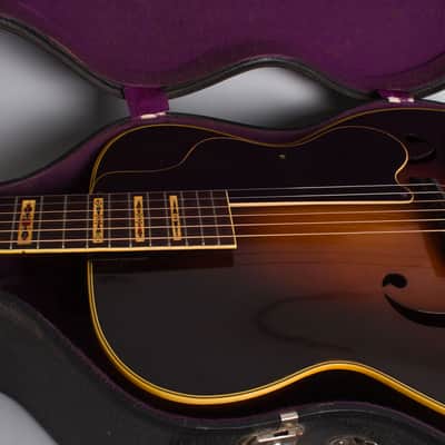 Bacon & Day  Ne Plus Ultra Troubadour Model 2M Arch Top Acoustic Guitar (1934), ser. #33939, original black hard shell case. image 14