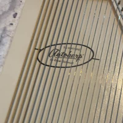 Silvertone by Oscar Schmidt Autoharp with Case Harp image 4