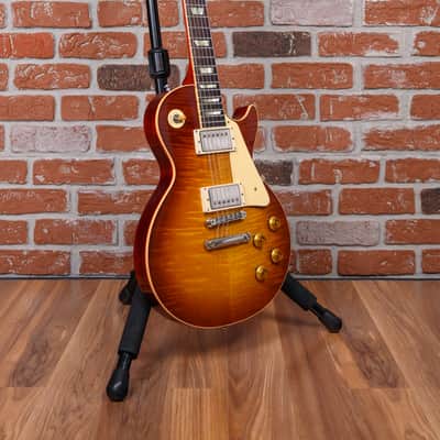 Gibson Custom Demo Shop '59 Reissue Les Paul Standard Flame Maple Top Iced Tea Burst 2020 w/OHSC image 3