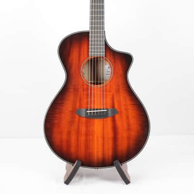 Breedlove Oregon Concert CE Bourbon Burst, Myrtlewood/Myrtlewood image 1