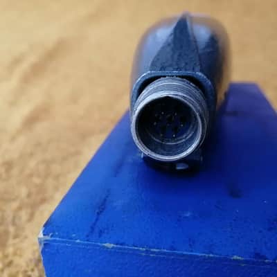 Sennheiser MD21 avec sa boîte en bois bleue d'origine image 5