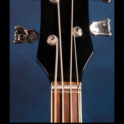 Mosrite 'Custom' Ventures Bass 1966 Metallic Blue Floral image 10