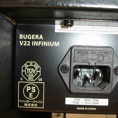 Bugera V22HD Vintage V22 Infinium Guitar Amp Head w/ Footswitch image 9