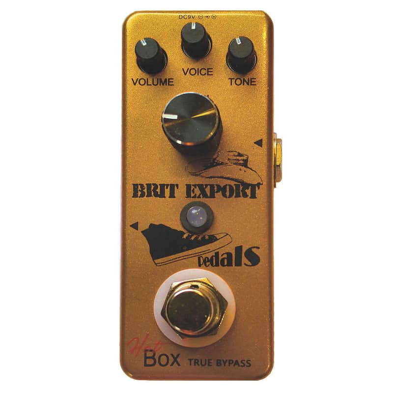 Hot Box Pedals Brit Export Attitude Series Dumble Amp Sim Guitar Effect Pedal True Bypass image 1