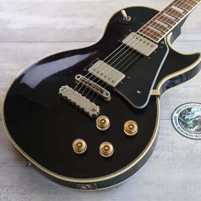 1977 Ibanez Japan 2350 Les Paul Custom (Black) image 1