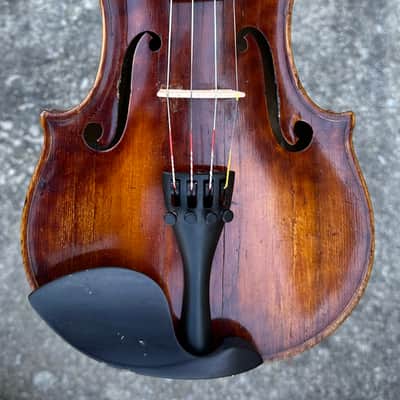 Old Grafted Montagnana Label Violin attributed to Nicholas Vasich 4/4 image 2