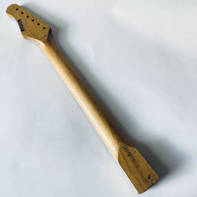 Blue Eko Guitar Maple Wood Strat Style Neck, Rosewood 22 Frets Fingerboard image 2