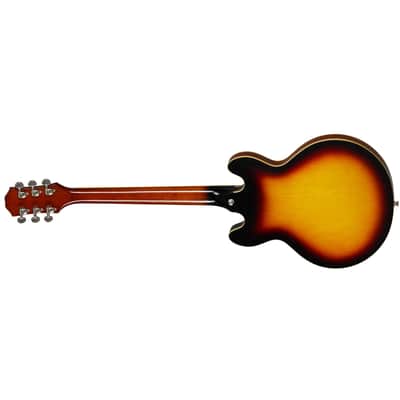 Epiphone ES-339 Semi-Hollow Body Guitar - Vintage Sunburst image 5