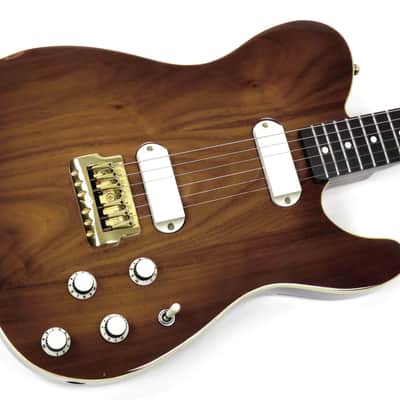 1983 Fender Telecaster Walnut Elite - Rare Model with Beautiful Wood Grain - Original Case and Fender Price List image 2