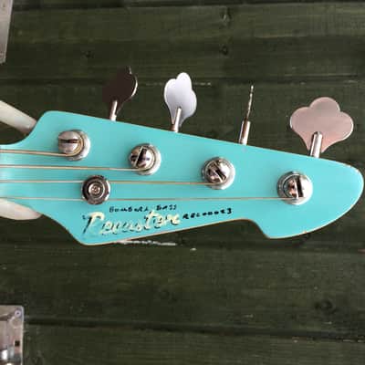 Recaster Bombora Bass relic Daphne Blue surf bass image 2