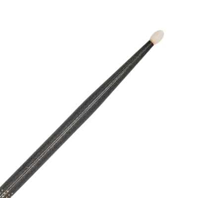 Zildjian Z Custom Limited Edition Drum Sticks 5B Black Chroma, Nylon Tip image 4