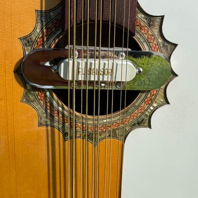 Guerrero Thin Body Bajo Quinto 2010's - Mahogany image 4