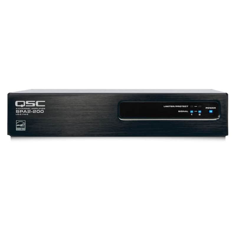 QSC SPA2-200 200-Watt Commercial Amplifier image 1