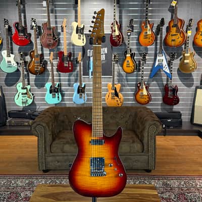 Ibanez AZS2200F-STB Prestige Sunset Burst - NEW - 3,577 kg - incl. Case image 2
