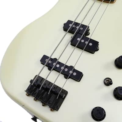 Vintage 1984 Fender Jazz Bass Special White Pearl Finish Made in Japan image 9
