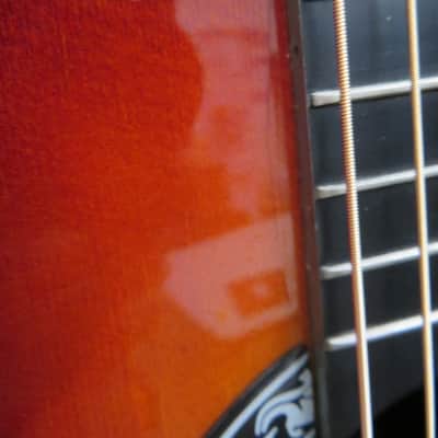 1978 Ovation Matrix 1132-1, Acoustic Guitar, Cherry Sunburst W Chip Case image 12