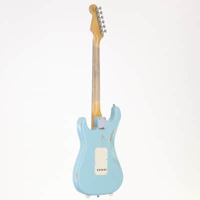 Fender Custom Shop Time Machine Series 1960 Stratocaster Relic Aged Daphne Blue [CZ530518] (06/17) image 15