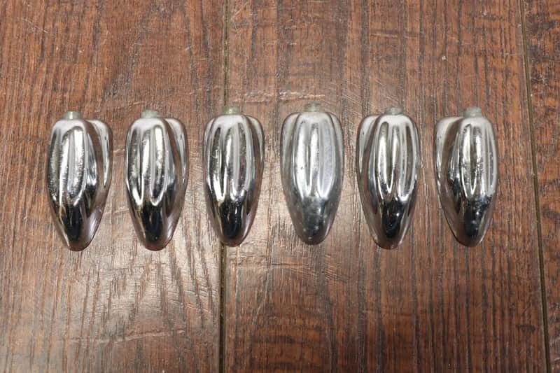 Unbranded Chrome Tom Drum Lugs 6pk #13 image 1