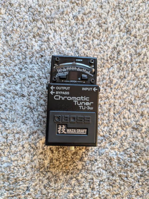 Boss TU-3W Chromatic Tuner Waza Craft 2016 - Present - Black image 1