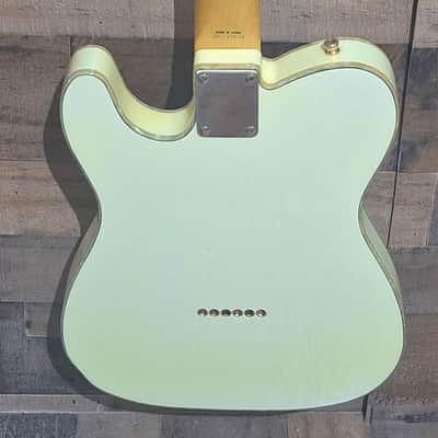 1996 Fender MIJ 50th Anniversary Telecaster TLG Gold Custom image 13