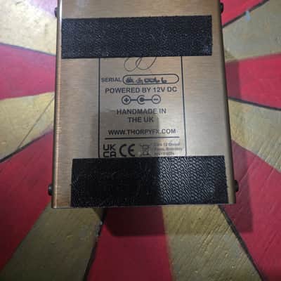 ThorpyFX Electric Lightning Chris Buck Signature Overdrive 2024 - Present - Black / Brown image 3