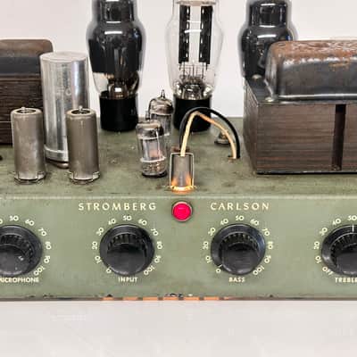 Stromberg Carlson AU-58 Tube Amp Mic Pre Vintage Rare Analog image 14