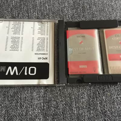 Korg  01W  The Best Of M and T  PCM Performance Card image 2