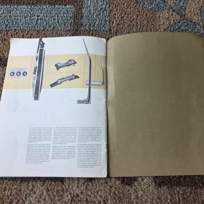 Vintage 1966 Gibson Full-Line Full-Color Catalog! Rare, Original Case Candy, Paperwork! image 21