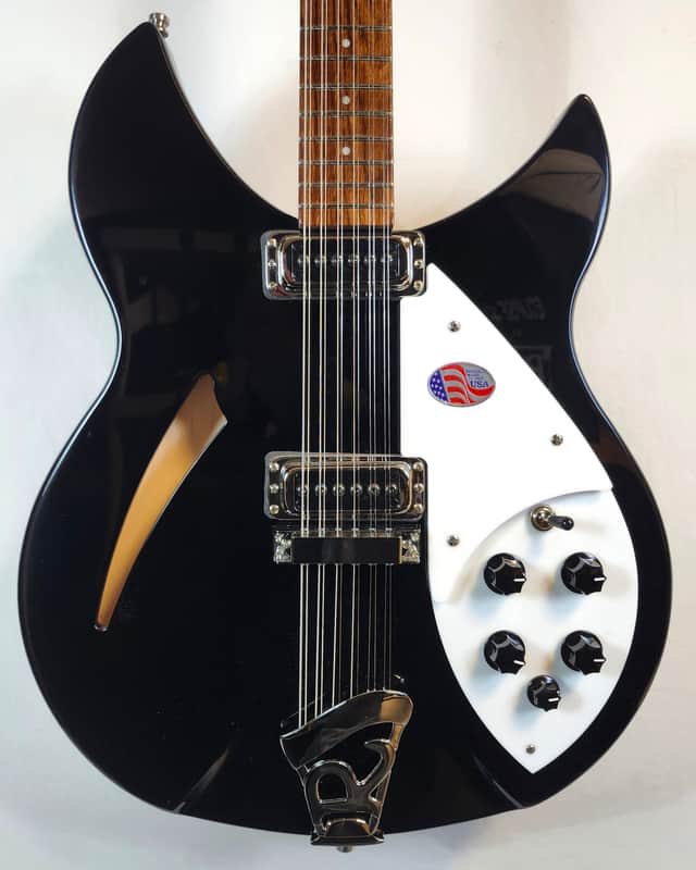 Rickenbacker 330/12 JG, 330 JetGlo 12-String Hollowbody Guitar, w/HSC image 1