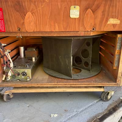 Leslie 122 RV for Hammond B 3 Organ 122 Tube Power amp + Reverb amp w/ Jensen V21 Horn Driver image 12