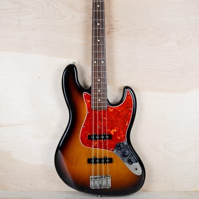 Fender JB-62 Jazz Bass '62 Reissue MIJ 1993 Sunburst Fujigen Japan w/ Bag image 2