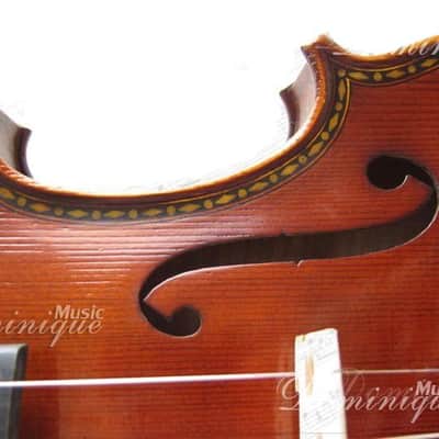 D Z Strad Violin – Model 601F – Double Purfling with Dot-and-Diamond Inlay image 1