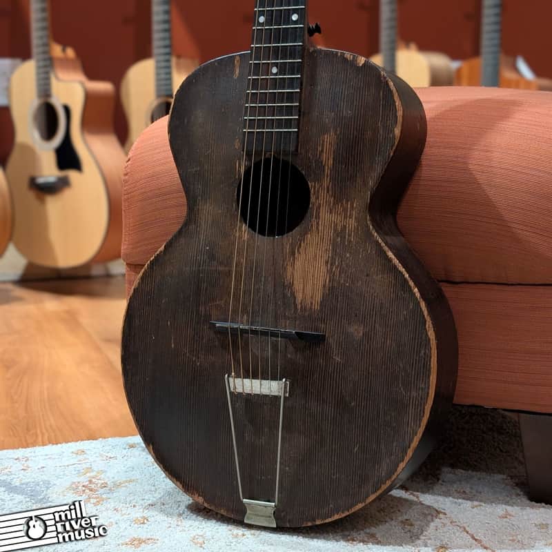 Gibson L-Junior 1919 with Nice Hard Case- Used image 1