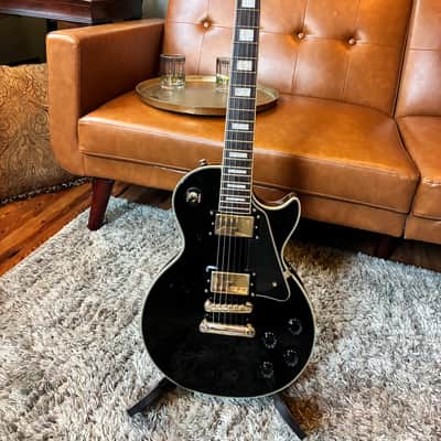 Epiphone Exclusive Les Paul Custom Lite Electric Guitar, Ebony