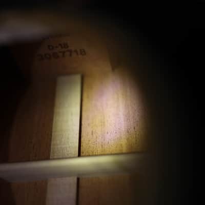 Martin D-18 Satin Standard Series Acoustic Guitar - Satin Natural with Aging Toner 7718 image 11