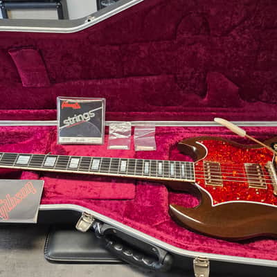 1970 Gibson SG Custom Kalamazoo American Vintage 70s ORIGINAL HANG TAGS Case Queen HH image 3