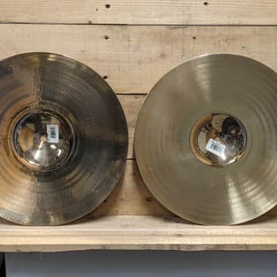 Zildjian 14" A Custom Hi-Hat Cymbals (Pair) 1991 - Present - Brilliant image 15