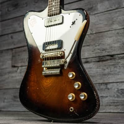 Gibson Custom Shop "Greatest Hits: Volume II Collection" Murphy Lab Light Aged 1965 Non-Reverse Firebird Reissue P-90 - Vintage Sunburst image 2