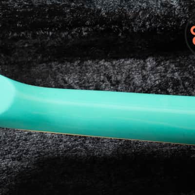 2000s Mosrite Ventures Model Super Custom ’65 Surf Green OHSC image 9