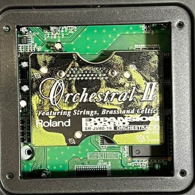 Roland SR-JV80-02 Orchestral Expansion Board 1990s - Green image 4