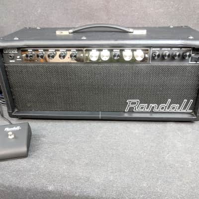 Randall RM50 Modular Amp Head 50W Tube Guitar Amplifier w/ Blackface & Deluxe Modules + Footswitch image 1