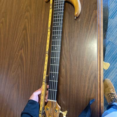 Padulla 5 String Thunder Bass Guitar 1990's Multi-wood image 7