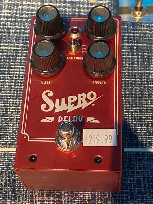 Supro 1313 Analog Delay 2019 - Red image 1