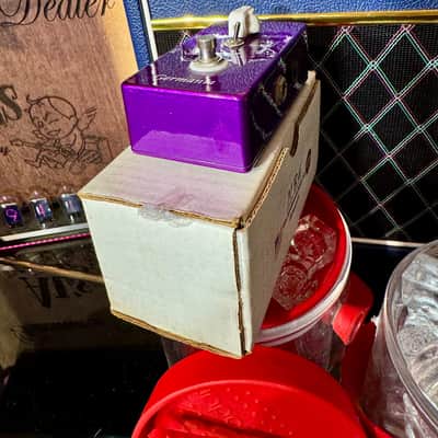 HBE Home Brew Electronic GERMANIA 44 LIMITED EDITION 2005 - METALLIC PURPLE TREBLE BOOSTER image 14