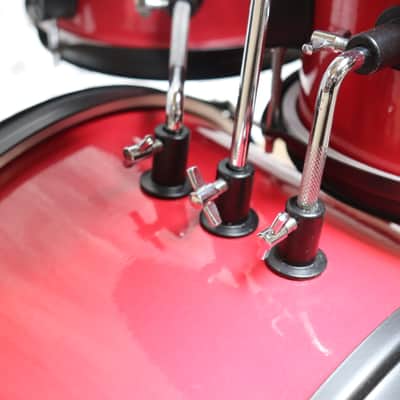 First Act 3pc Junior Drum Set Red image 3