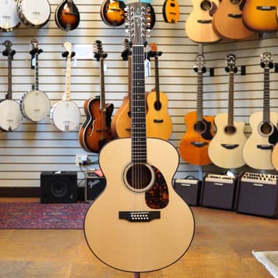 Larrivee J-03 12-String Special Alpine Moon Spruce/Mahogany Jumbo Acoustic Guitar w/Hard Case image 4