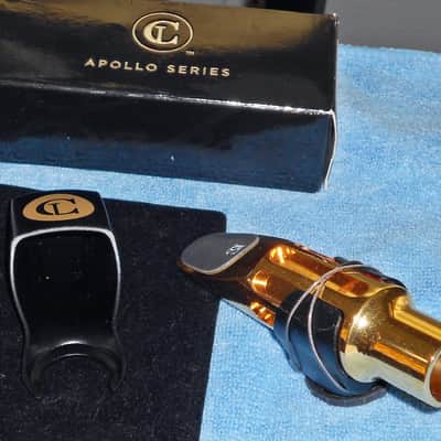 Claude Lakey 6* Apollo Tenor Sax Mouthpiece with Claude Lakey Compass Ligature Brass image 2