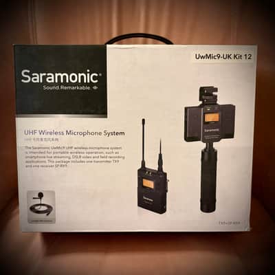 Saramonic UwMic9 Wireless Microphone System Kit 12 (TX9+SP-RX9) Sealed Unit x 2 image 5