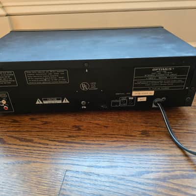Optimus SCT-55 dual bay cassette deck Late 1990s - Black image 5